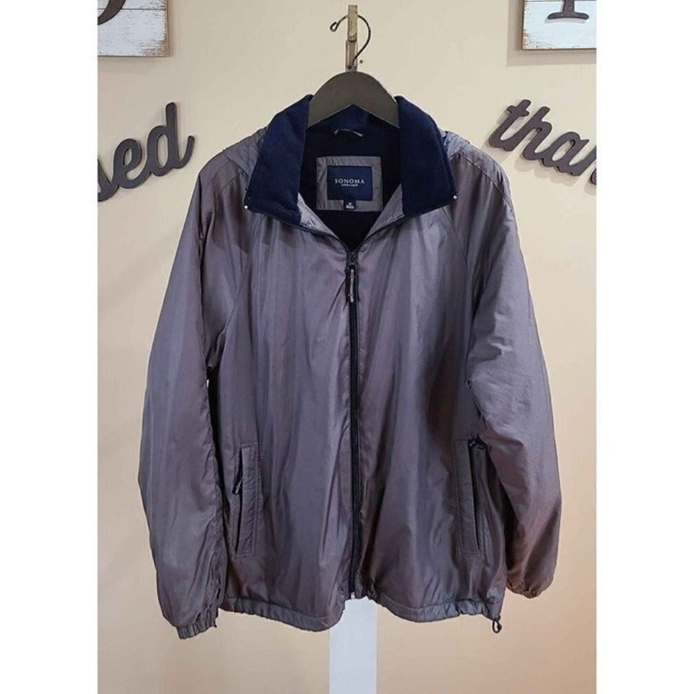 Sonoma Jacket with Roll up Hood Men's Size Medium